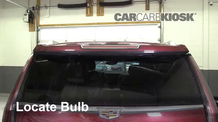 2016 Cadillac Escalade ESV Luxury 6.2L V8 FlexFuel Luces Luz de freno central (reemplazar foco)